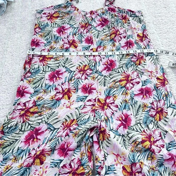 NWT Hayden and Angie Girls Jumpsuit Romper and Tank Tropical Summer Size Large - Picture 13 of 15